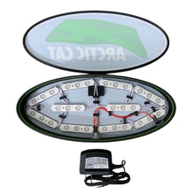 Load image into Gallery viewer, Oval-shaped electronic device with wiring and a power adapter on a white background