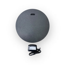 Load image into Gallery viewer, Back of led sign with a power adapter on a white background