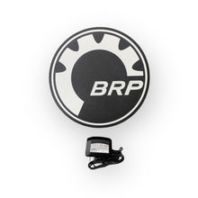 Load image into Gallery viewer, Round black and white logo with &#39;BRP&#39; text on a white background on a led sign