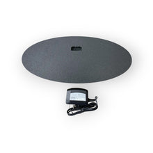 Load image into Gallery viewer, Back of led sign with a power adapter on a white background