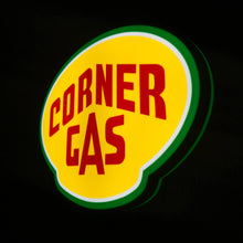 Load image into Gallery viewer, Corner Gas LED  indoor sign lit up on a black background