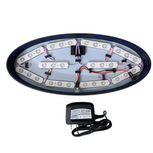 Load image into Gallery viewer, LED strip light with power adapter on a white background