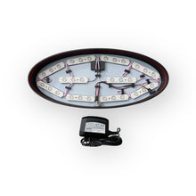 Load image into Gallery viewer, LED strip light with power adapter on a white background