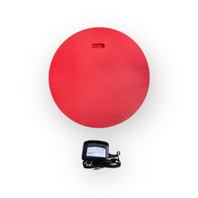 Load image into Gallery viewer, Back of led sign with a power adapter on a white background