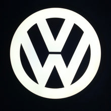 Load image into Gallery viewer, Volkswagen led sign lit up on a black background
